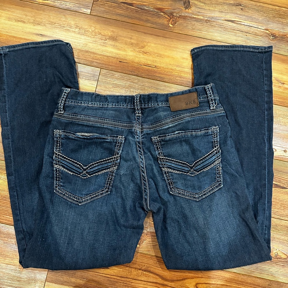 EUC BKE Carter 34R jeans bootcut